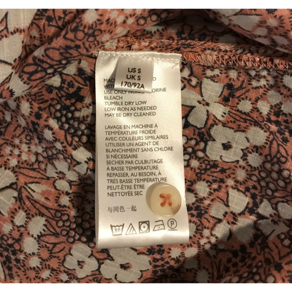 Anthropologie Pilcro and the Letterpress Sasha Smocked Boyfriend Buttondown - Picture 11 of 12